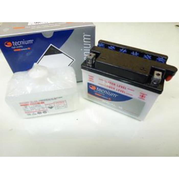 12V 5Ah Neuf Batterie Tecnium Scooter MBK 50 Yn-F Ovetto 4T 2009-2016 YB5L-B