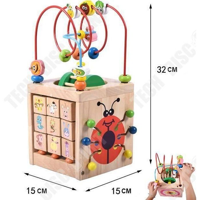 Jouet cube de classification de forme pour bébé de 6 mois et plus