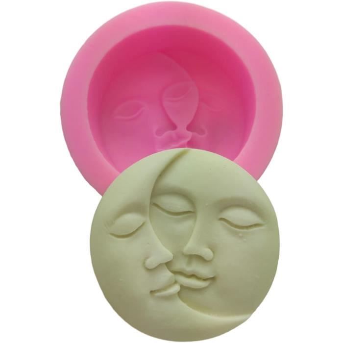 Moule En Silicone à 6 Cavités Forme Maison - Pour Bonbons, Chocolat, Gelée - Sans BPA - Réutilisable