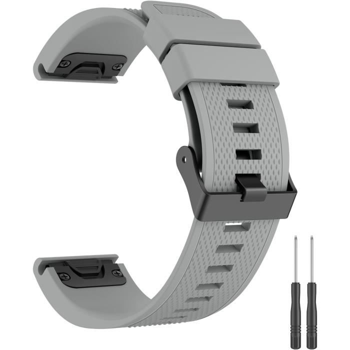 22Mm Quickfit Bracelet Compatible Pour Garmin Fenix 5-Fenix 5  Plus-Forerunner 935-Approach S60-Quatix 5-Fenix 6-Fenix 6 Pro, [H2116] -  Cdiscount Téléphonie