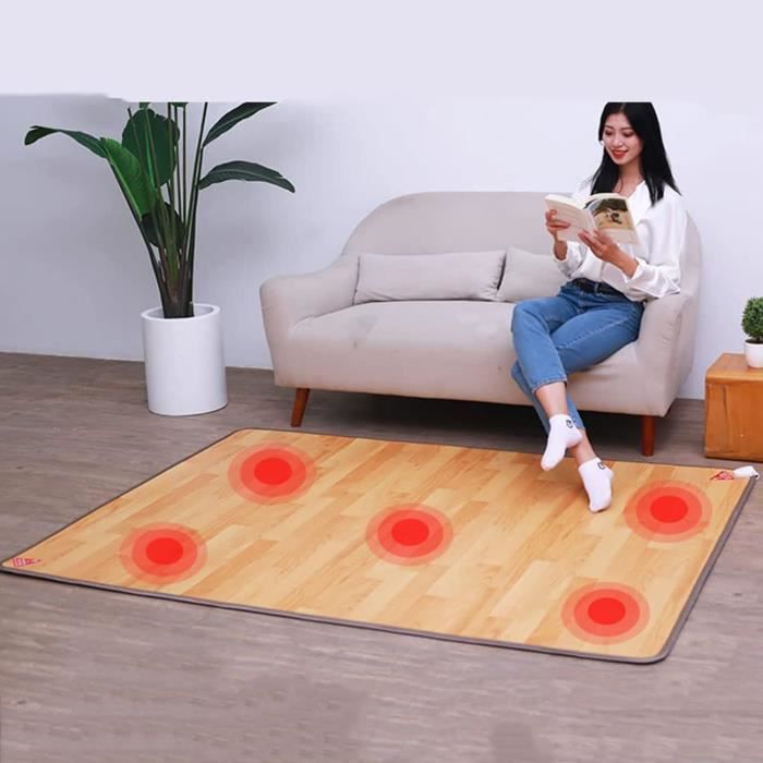 Tapis Chauffant Mobile Mi-Heat 100x140 Cm Pour Camping-car Et Sol – 150W