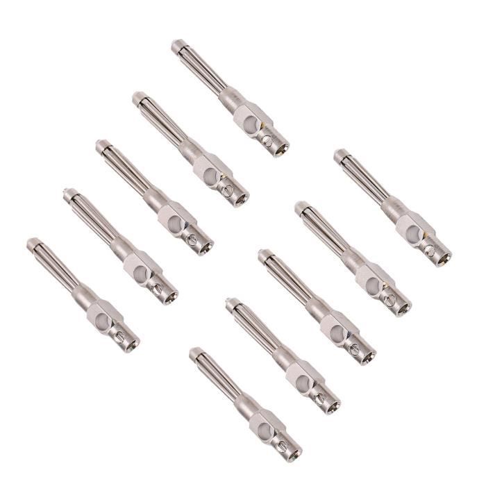 BU 168 M4 10MM MUELLER ELECTRIC   Connecteur: Banane 4mm | Prise Mâle