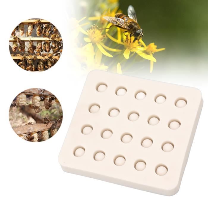 Yusat 2 Pièces 5.4mm Silicone Cire D'abeille Moule Cire D'abeille