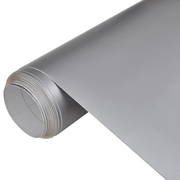 Film Chrome Adhésif 150cm De Large - Pour Voiture, Meuble, Déco, 3D, Hautement Flexible