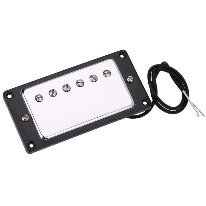 Yibuy 50 Mm/52 Mm Lot De Micros Humbucker Chevalet Et Manche Pour