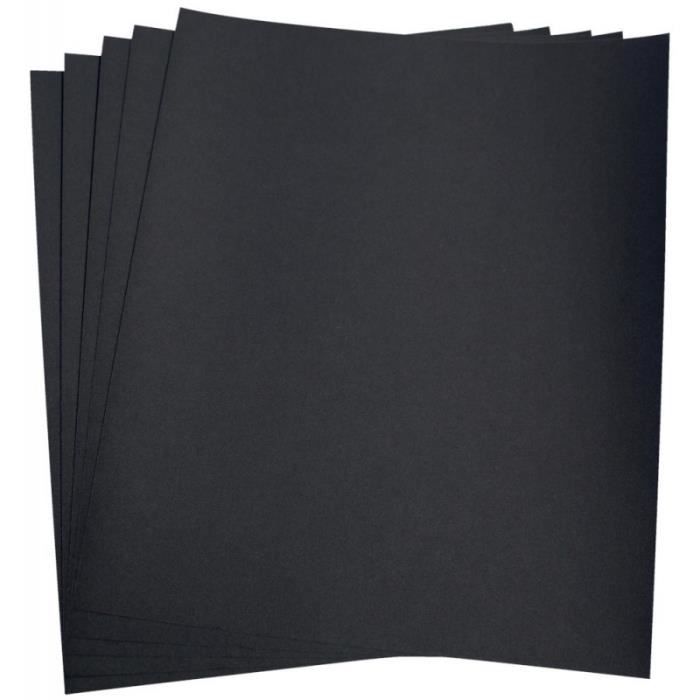 LOT 2 FEUILLE DE PAPIER A PONCER A L/'EAU 23 X 28 CM GRAIN 180 NEUF