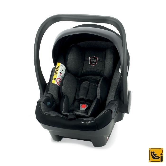 Sac à Dos à Langer Superbag William Kent - Imperméable, 20-27L, Avec Tapis à Langer (Gris)