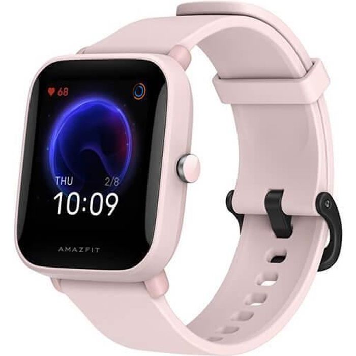 Montre connect e Amazfit Bip U Rosa rose A2017 Grand cran