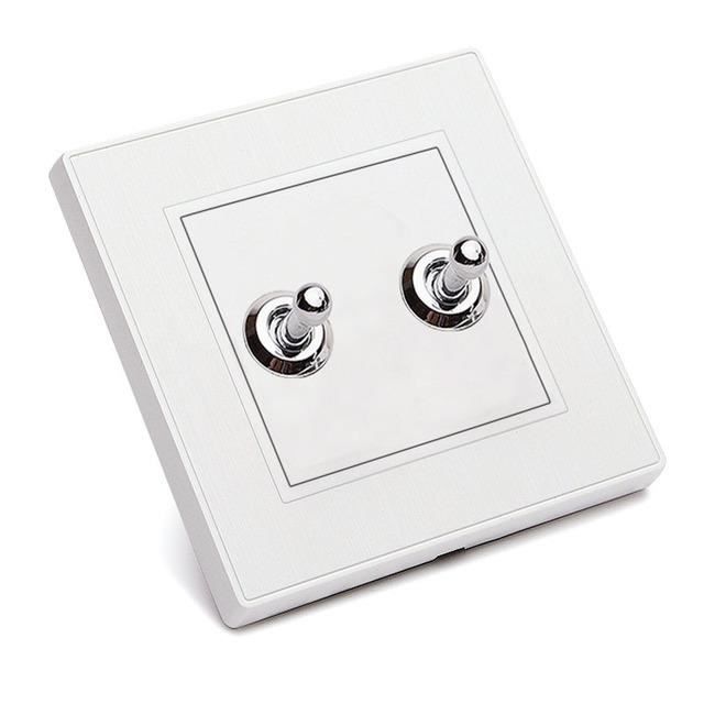 Haak Switch Interrupteur Simple 1G Interrupteur à Bascule Laiton Norme Européenne Rp2040 Switch