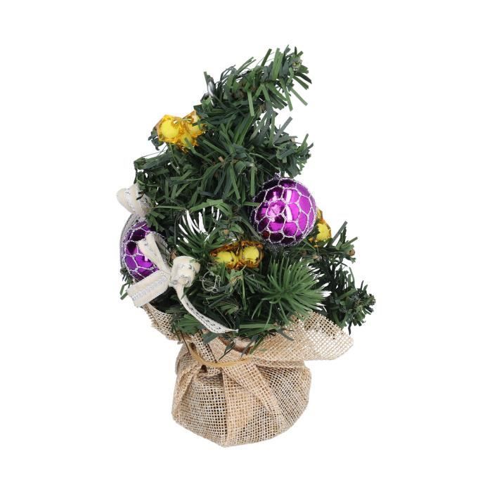 Mini Arbre De Noël En Gel Neige - Petit Sapin DIY à Décorer - Décoration De Bureau Ou Table - Multicolore