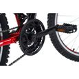 VTT tout suspendu Topeka noir-rouge KS Cycling - 26'' - 21 vitesses - cadre 48 cm-1