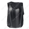 TD® Sac à dos en fibre de carbone moto moto moto voyage loisirs épaule casque sac étanche grande capacité coque dure sac à dos noir-1