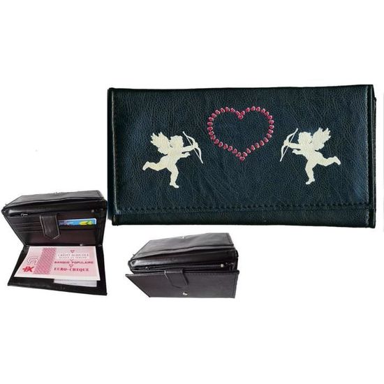 Compagnon Porte-chéquier Edith En Cuir A123-268