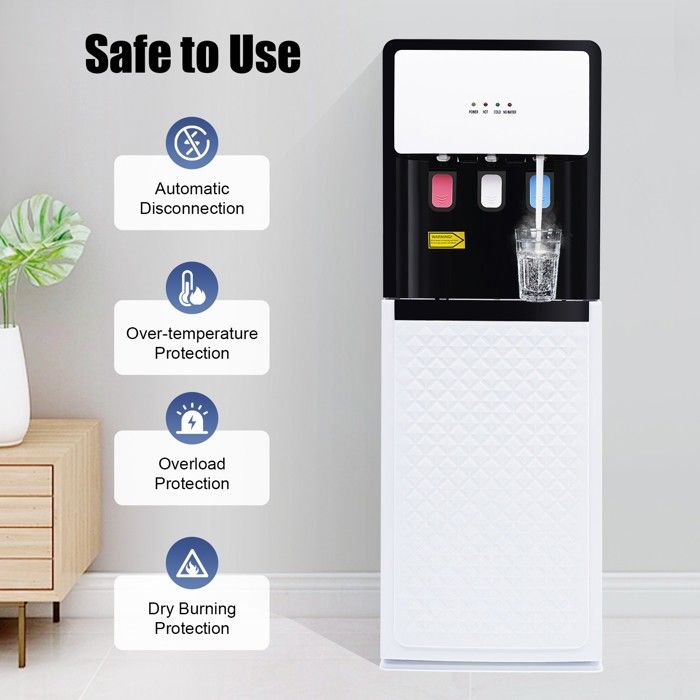 Laica Distributeur D´eau Chaude Et Froide STWC0115 Clair| Techinn Laica Distributeur D´eau Chaude Et Froide STWC0115 Clair| Techinn