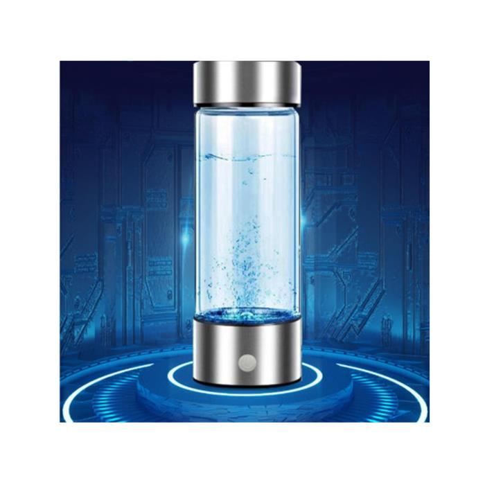 TAOZHUGONG Bouteille Générateur D'Hydrogène 420 Ml - Technologie PEM Portable, Eau Riche En Hydrogène 700-1100 PPB