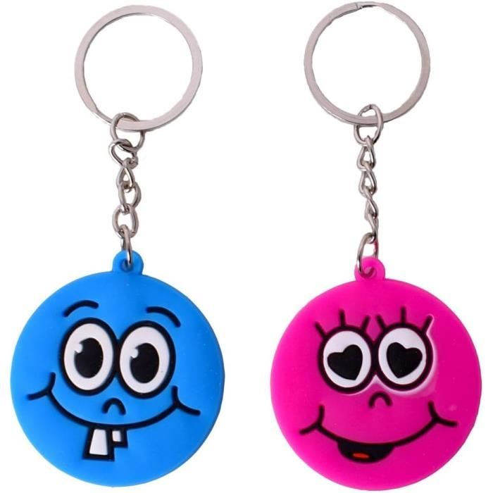 lot revendeur destockage neuf de 24 portes clés émoji