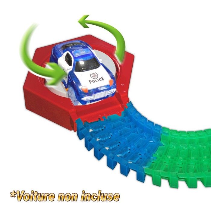 Lightning Speedy circuit lumineux voiture évolutif 192 rails Nouvelle