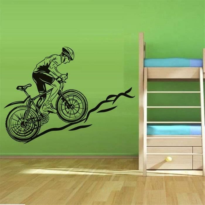 Sticker Muraux Sport vtt vélo aventure - TenStickers