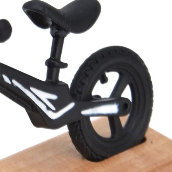 Vélo miniature pour maison de poupée 1/10 - QIILU - Rouge en alliage - Jouet pour enfant - Sport Vélo miniature pour maison de poupée 1/10 - QIILU - Rouge en alliage - Jouet pour enfant - Sport
