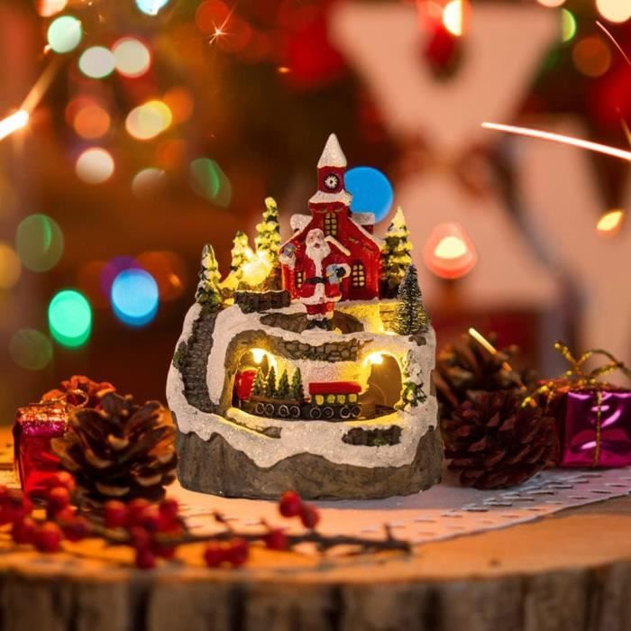 Toyland® Mini décoration de Noël en résine – Accessoires de scène de  Village – Figurines de Noël (Enfants avec boîte aux Lettres)