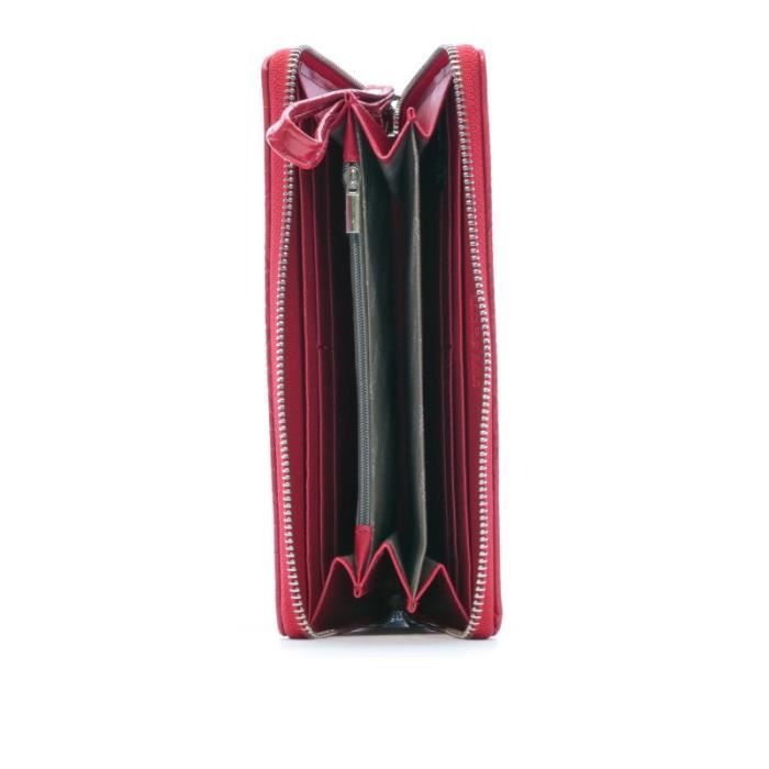 Portefeuille Pochette rouge femme Georges Rech Marjorie Cdiscount Bagagerie Maroquinerie
