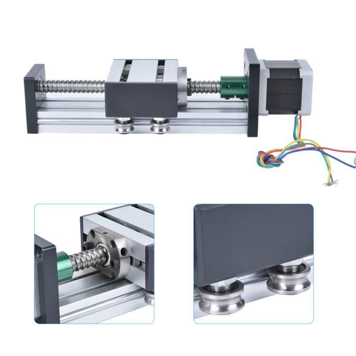 2 Pezzi SBR20 Supporto Per Guida Lineare 4 Pezzi SBR20UU Block Bearing SFU1605 Ve A Ricircolo Di Sfere Lavorata Con Estremà Alloggiamento Dado Supporto BKBF12 Set Accoppiatore - Foto 9