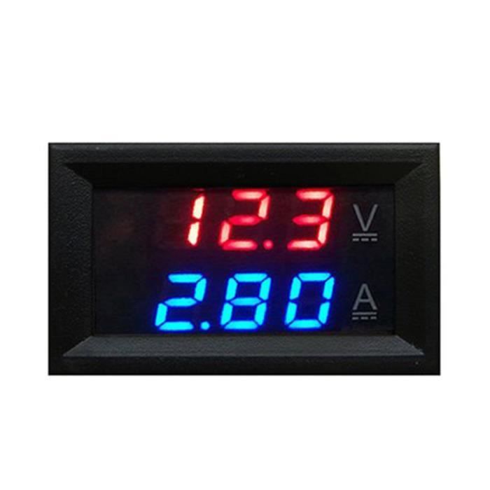 Voltmètre numérique 8/32 V à encastrer