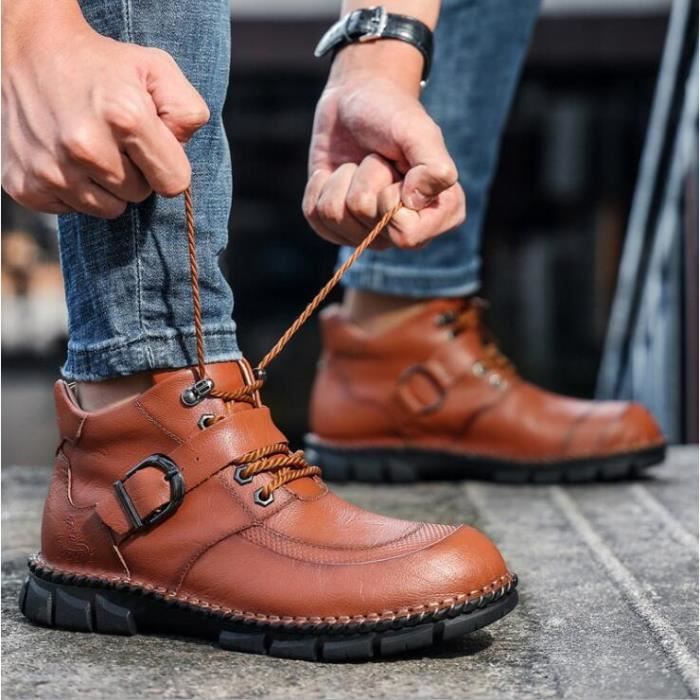 Chaussure moto grande taille sales