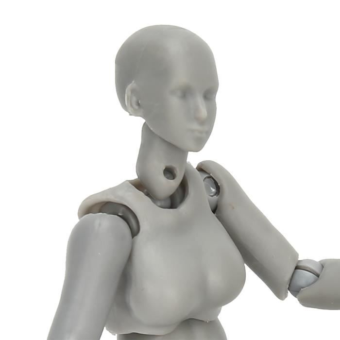 Mannequin Articulé Pour Artistes, Corps De Figurine D'Action Personnalisable, Modèle De Dessin Pour Esquisses Et Peinture, Version Homme