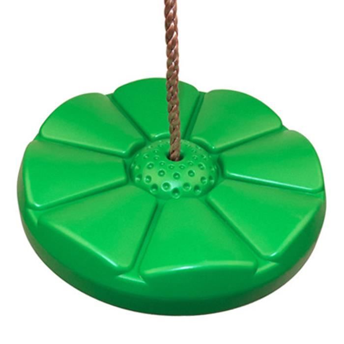 JAMARA 460662 Petite balançoire pour bébé à partir de 10 Mois en Plastique Robuste Charge maximale 25 kg avec étrier de sécurité Anti-basculement Convient pour l'intérieur et l'extérieur Vert