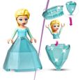 LEGO® 43199 Disney La Cour du Château d’Elsa, Jouet de Construction pour Enfants, Mini-Poupée Reine des Neiges 2 et Robe Diamant-3