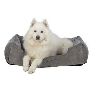 Ferplast Panier Chien Coussin Chien Grande Taille Tissu anti-rayures Lavable à 30°C.Matelas pour chien imperméable 120 x 80 x 13,5 cm.Marron