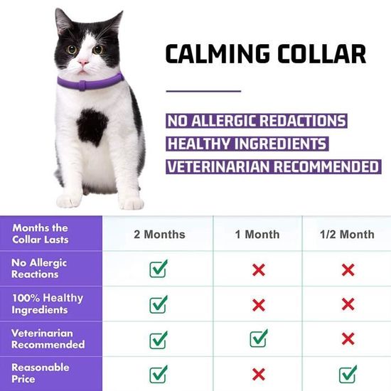 Le Collier Calmant Pour Chat De 2 Mois Avec Protection Pour Chats Reduit L Anxiete De Votre Animal Cjj Collier Achat Vente Collier Le Collier Calmant Pour Chat Cdiscount Le Collier Calmant Pour Chat De 2 Mois Avec Protection Pour Chats Reduit L Anxiete De Votre Animal Cjj Collier Achat Vente Collier Le Collier Calmant Pour Chat Cdiscount