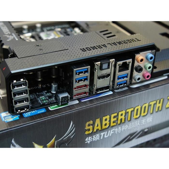 carte mère sabertooth mark s z97 avec i7 4790k 4,0 gHz , 4 ram ddr3 16go
