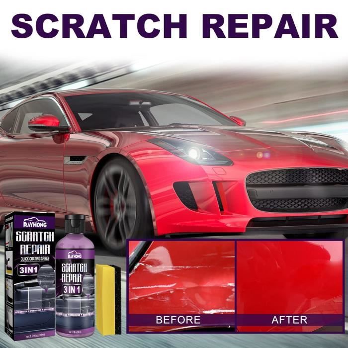Car Scratch Remover,Efface Rayure Voiture,Dissolvant de Rayures de Voiture, Kit Efface Rayure Voiture,Efface Rayure Voiture Noire - Cdiscount Auto