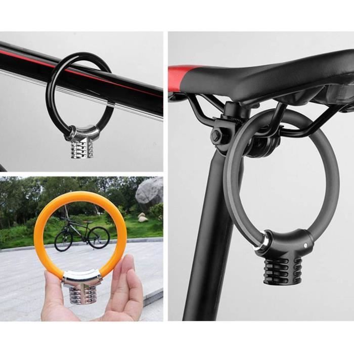 Cable-antivol pour vélo 12 mm