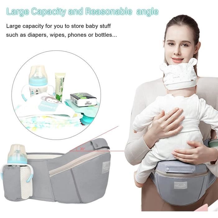 Porte Bebe, Porte Bebe Physiologique,Porte Bebe Randonnée,Réglable Porte  Bébé Randonnée,Ergonomique Porte Enfant Pour Bébé De[P45] - Cdiscount  Puériculture & Eveil bébé