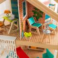 KidKraft - Maison de poupées en bois So Stylish avec 42 accessoires inclus - EZ Kraft-5