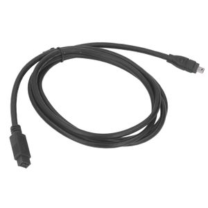 GC1001 - 5 Mètres 9PIN M Vers 4 Broche M Firewire 800-400 Câble Noir