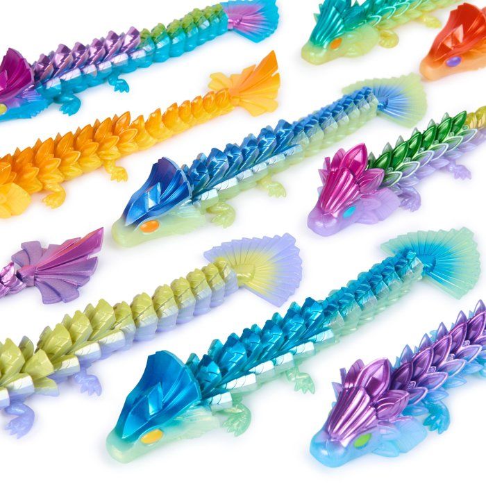 Pack de figurines Dragons Dragon et Viking Modèle aléatoire