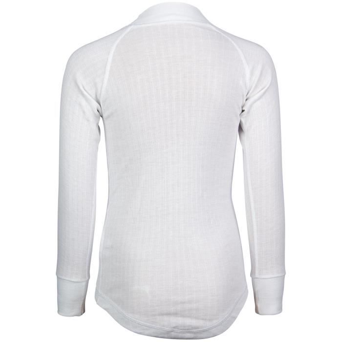 AVENTO Sous-vêtement thermique Manches Longues Enfant - Blanc