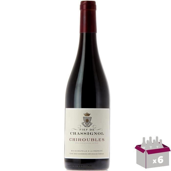 Fief de Chassignol 2019 Chiroubles - Vin rouge de Beaujolais x6
