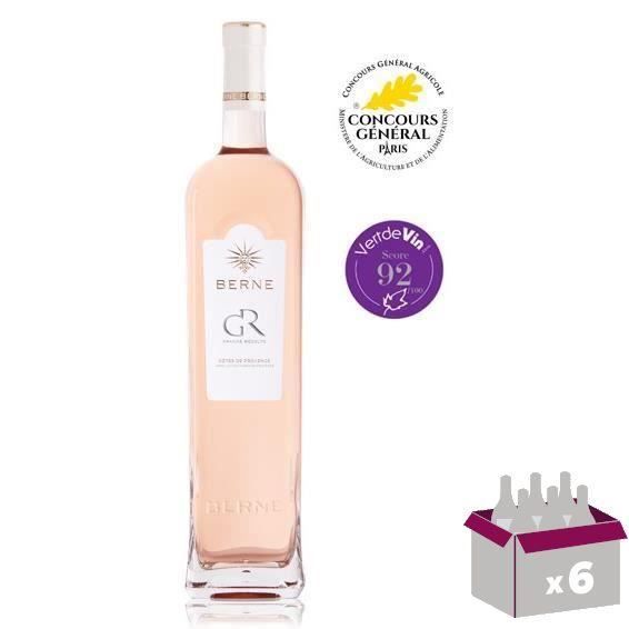 Berne Grande Récolte 2021 Côtes de Provence - Vin rosé de Provence x6