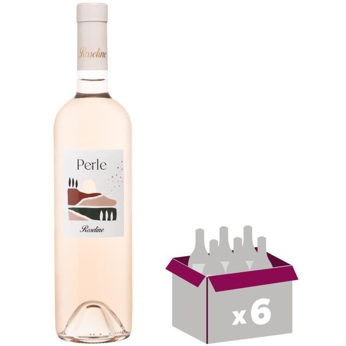 Perle de Roseline 2021 - IGP Méditerranée - 75 cl x6