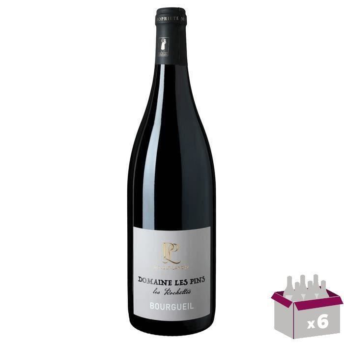 Domaine Les Pins Cuvée Les Rochettes 2019 Bourgueil - Vin rouge de Loire x6