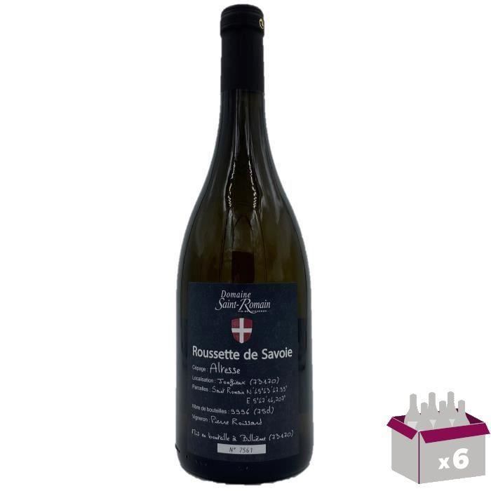 DOMAINE SAINT ROMAIN 2019 Roussette de Savoie - Vin blanc de Savoie x6