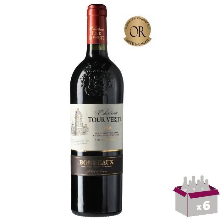 Château Tour La Vérité 2021 Bordeaux - Vin rouge de Bordeaux x6