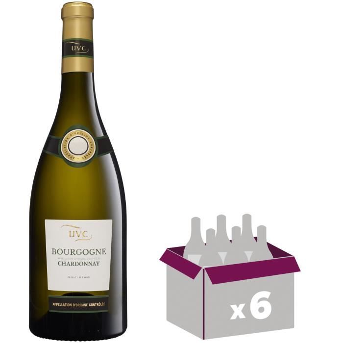 La Chablisienne UVC 2020 Bourgogne Chardonnay - Vin blanc de Bourgogne x6