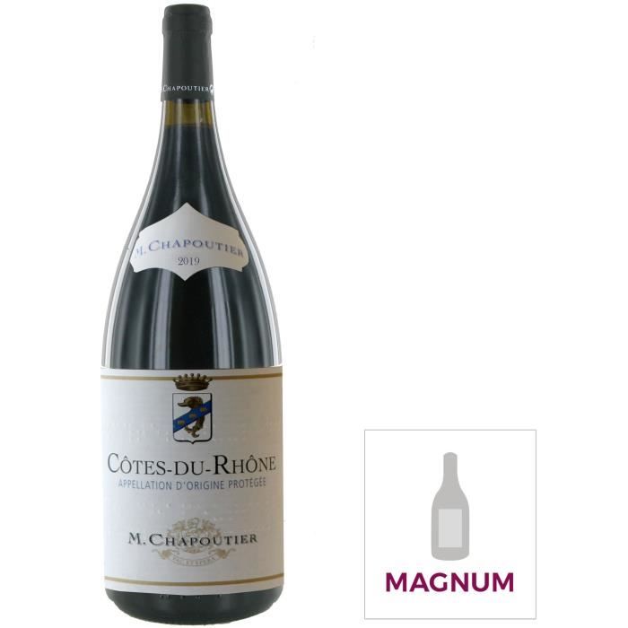 Magnum M. Chapoutier 2019 Côtes-du-Rhône - Vin rouge de la Vallée du Rhône