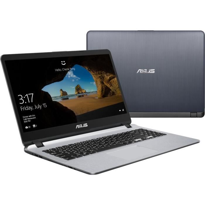 PC Portable ASUS R507UF-EJ419T - 15,6-FHD - Core i7-8550U - RAM 8Go - Stockage 128Go SSD + 1To HDD - MX130 - Windows 10